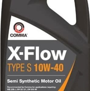 X-Flow Type S 10W40 / XFS5L 5 литров, моторное масло Comma