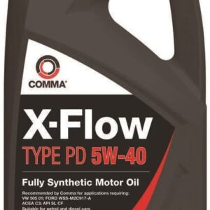 X-Flow Type PD 5W40 / XFPD5L, 5 литров, моторное масло Comma
